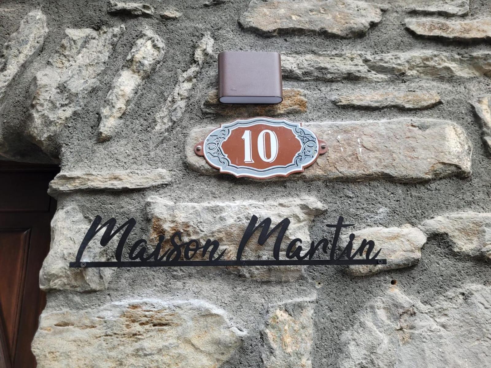 Maison Martin Pré-Saint-Didier Exterior photo